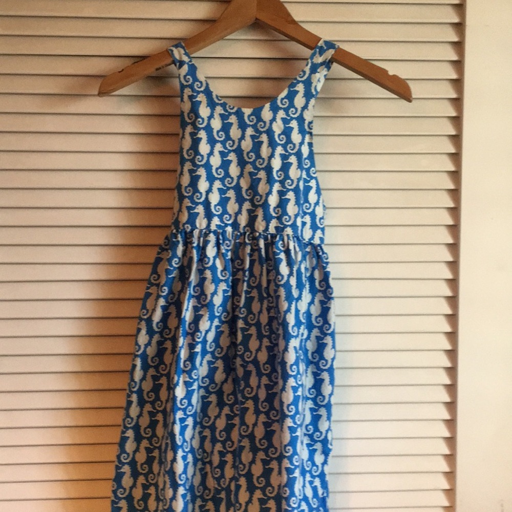 Smiling Button summer sun dress